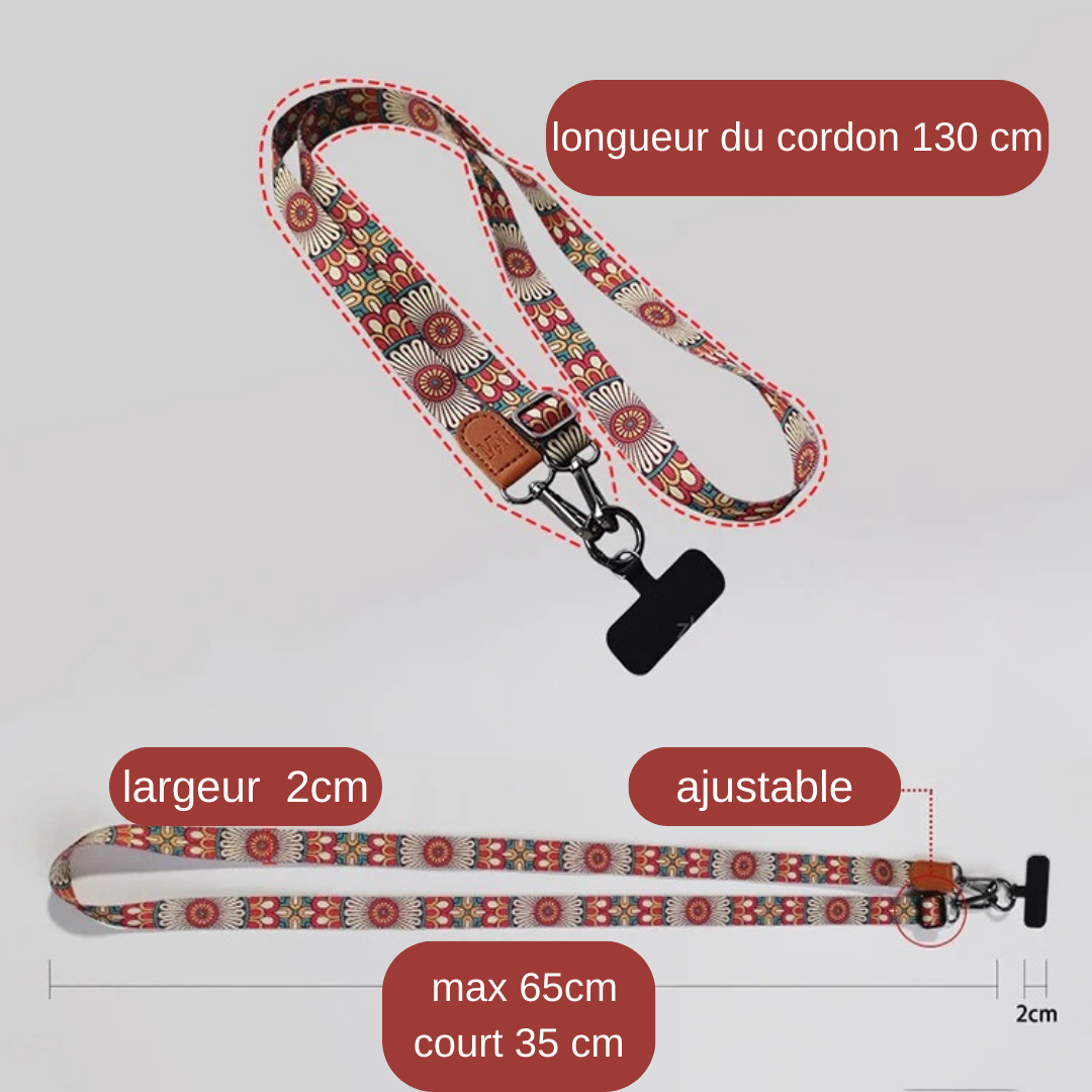 Lanière de Téléphone Mulitifonction