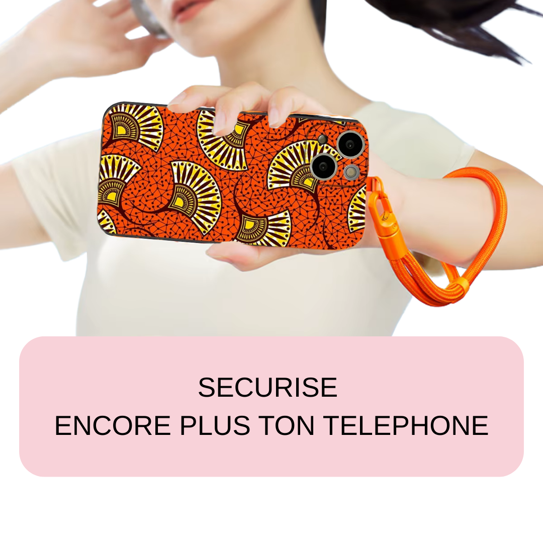 Cordon court de téléphone